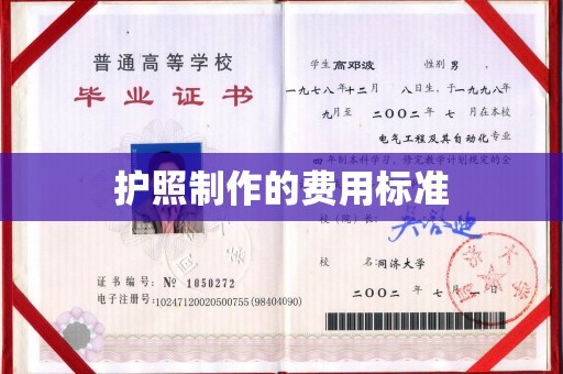 杭锦旗护照制作的费用标准