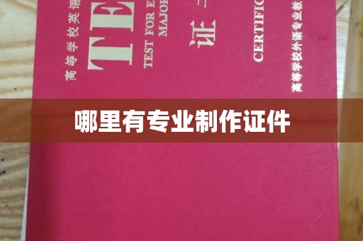 杭锦旗哪里有专业制作证件